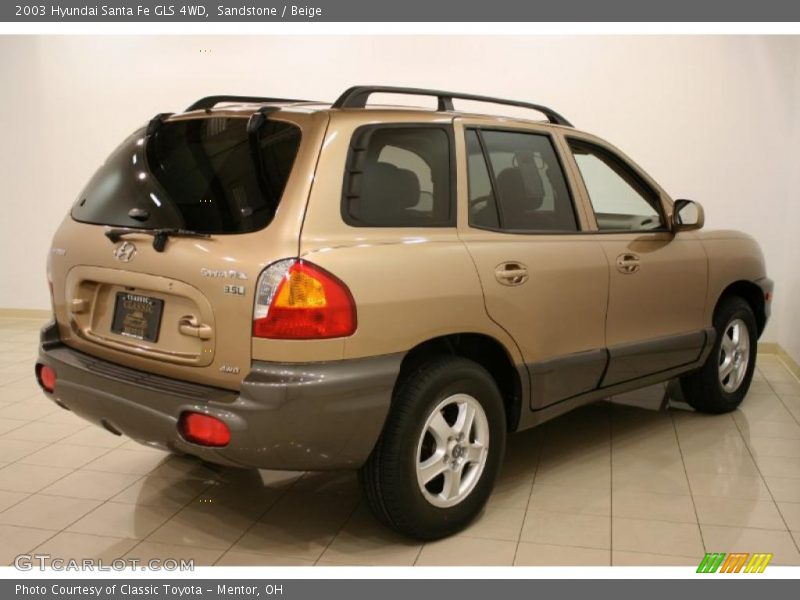 Sandstone / Beige 2003 Hyundai Santa Fe GLS 4WD