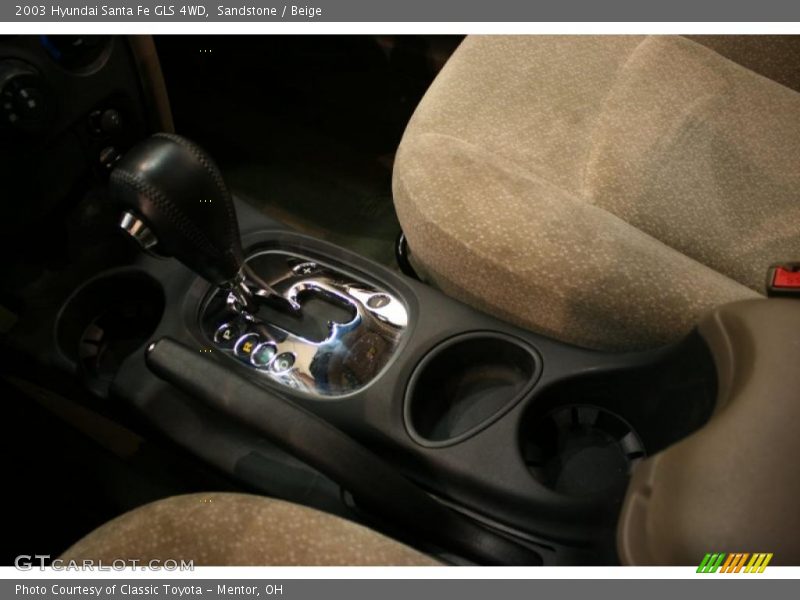 Sandstone / Beige 2003 Hyundai Santa Fe GLS 4WD