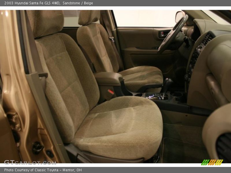 Sandstone / Beige 2003 Hyundai Santa Fe GLS 4WD