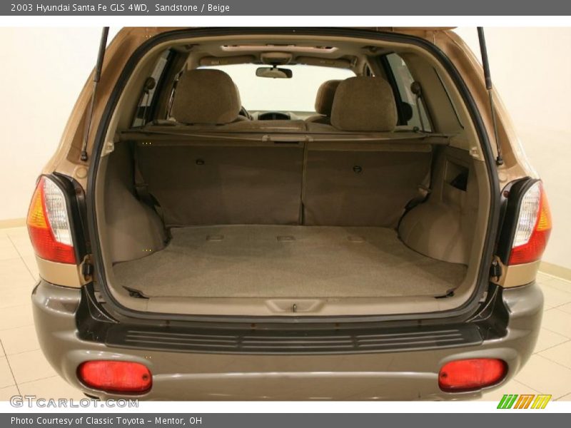 Sandstone / Beige 2003 Hyundai Santa Fe GLS 4WD