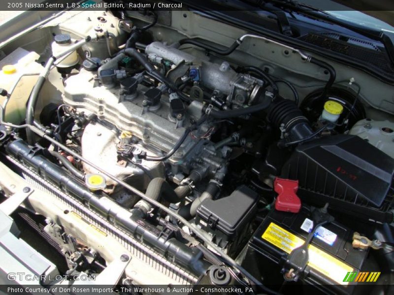Radium / Charcoal 2005 Nissan Sentra 1.8 S Special Edition