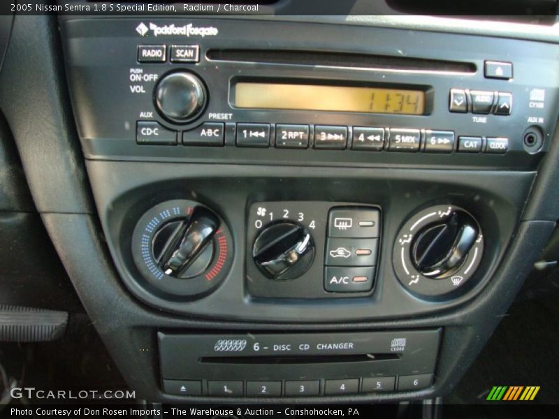Radium / Charcoal 2005 Nissan Sentra 1.8 S Special Edition