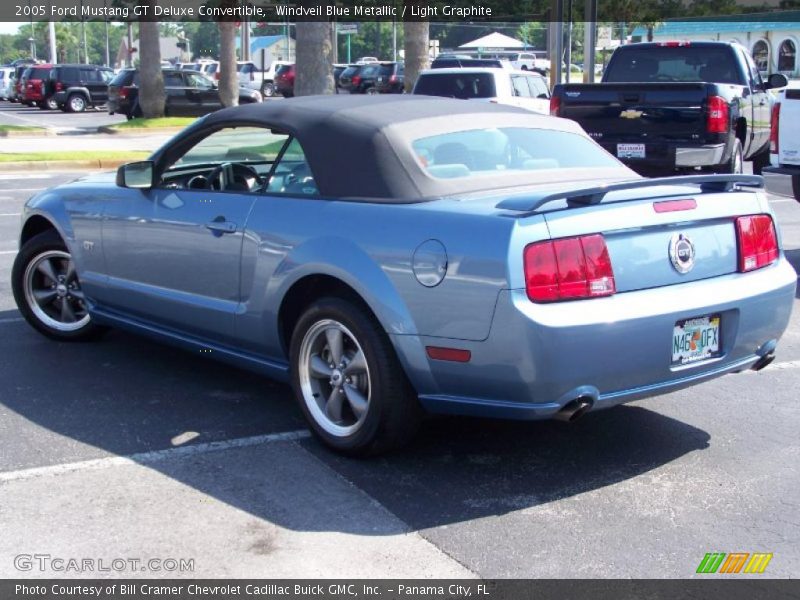 Windveil Blue Metallic / Light Graphite 2005 Ford Mustang GT Deluxe Convertible