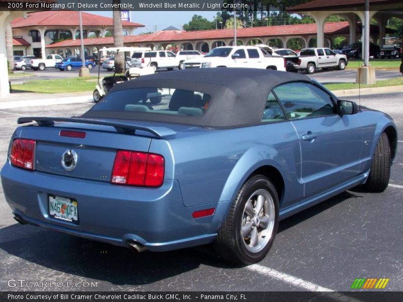 Windveil Blue Metallic / Light Graphite 2005 Ford Mustang GT Deluxe Convertible