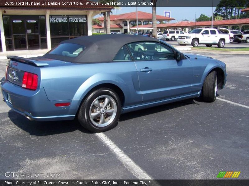 Windveil Blue Metallic / Light Graphite 2005 Ford Mustang GT Deluxe Convertible
