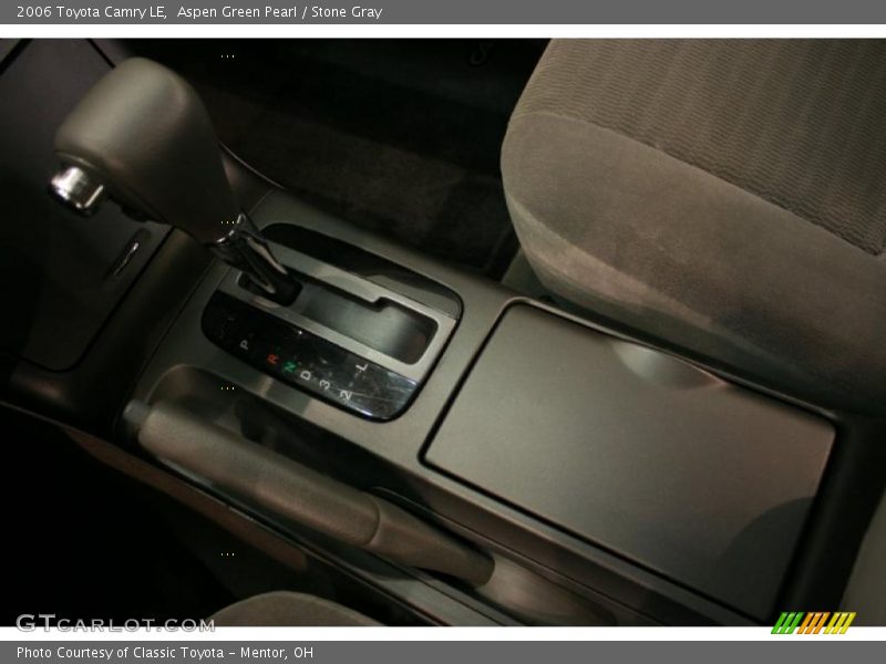 Aspen Green Pearl / Stone Gray 2006 Toyota Camry LE