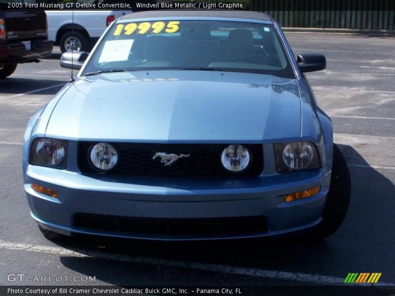 Windveil Blue Metallic / Light Graphite 2005 Ford Mustang GT Deluxe Convertible