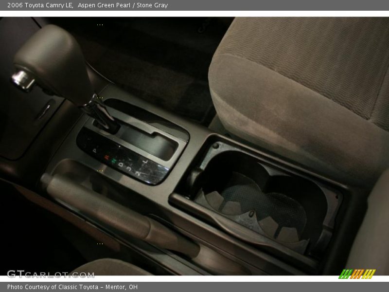 Aspen Green Pearl / Stone Gray 2006 Toyota Camry LE