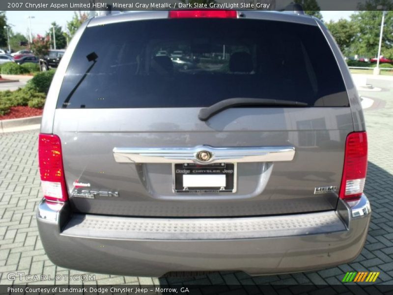 Mineral Gray Metallic / Dark Slate Gray/Light Slate Gray 2007 Chrysler Aspen Limited HEMI