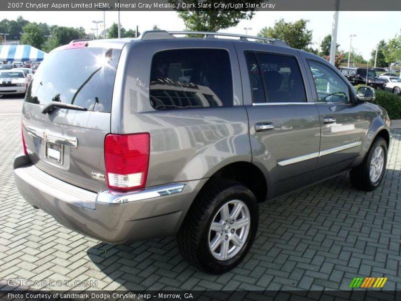 Mineral Gray Metallic / Dark Slate Gray/Light Slate Gray 2007 Chrysler Aspen Limited HEMI