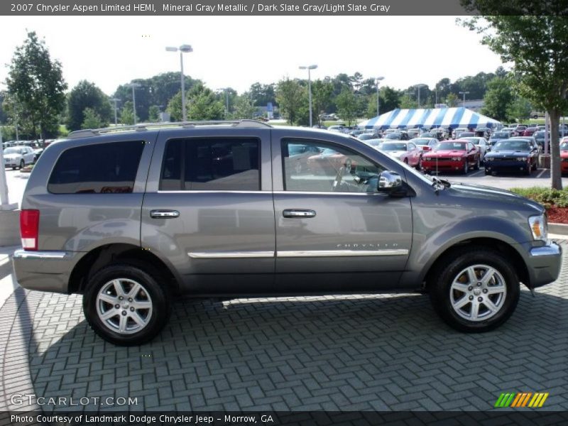 Mineral Gray Metallic / Dark Slate Gray/Light Slate Gray 2007 Chrysler Aspen Limited HEMI