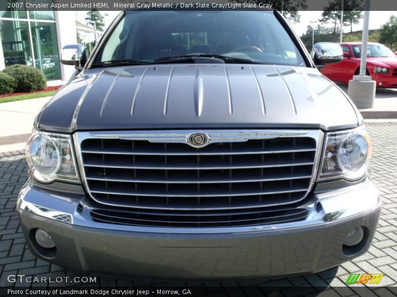 Mineral Gray Metallic / Dark Slate Gray/Light Slate Gray 2007 Chrysler Aspen Limited HEMI