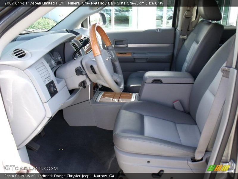 Mineral Gray Metallic / Dark Slate Gray/Light Slate Gray 2007 Chrysler Aspen Limited HEMI