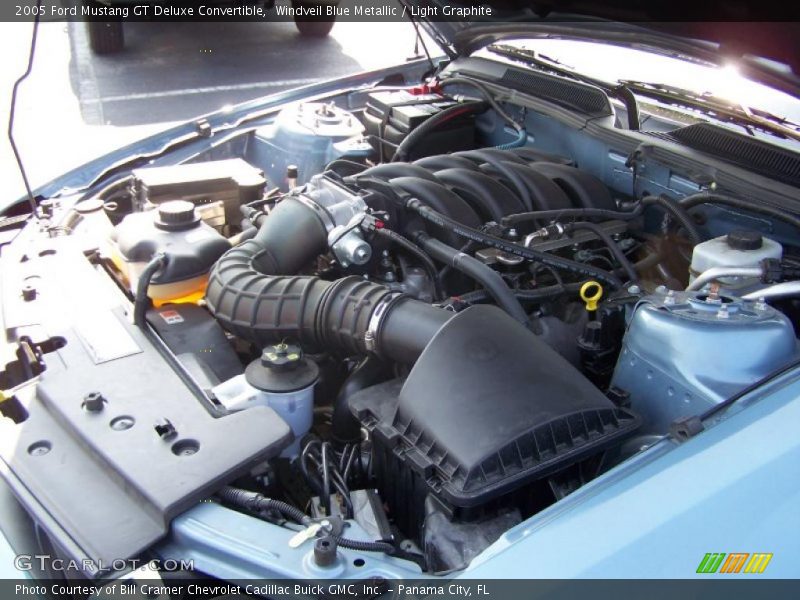 Windveil Blue Metallic / Light Graphite 2005 Ford Mustang GT Deluxe Convertible