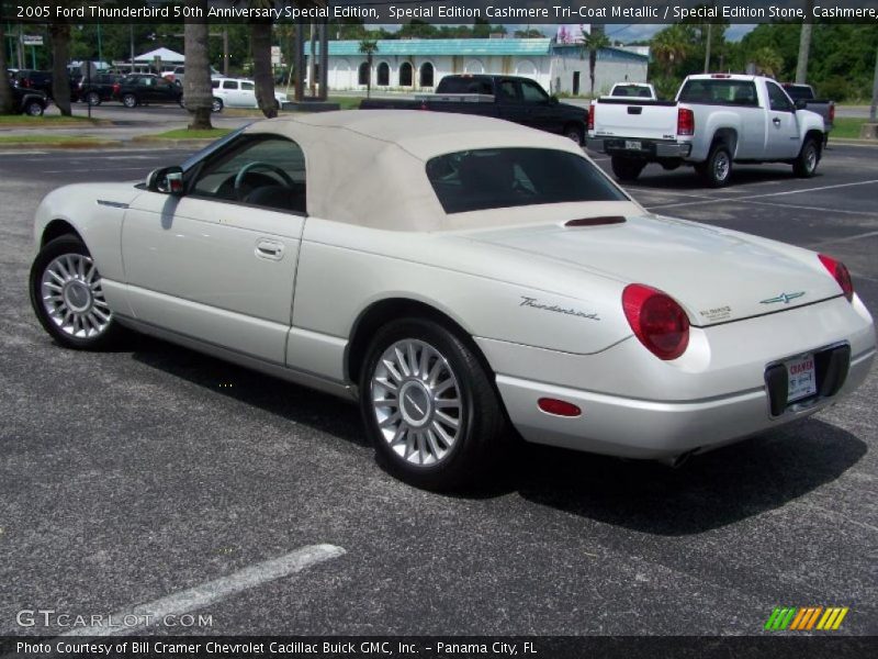 Special Edition Cashmere Tri-Coat Metallic / Special Edition Stone, Cashmere, Soft Gold 2005 Ford Thunderbird 50th Anniversary Special Edition