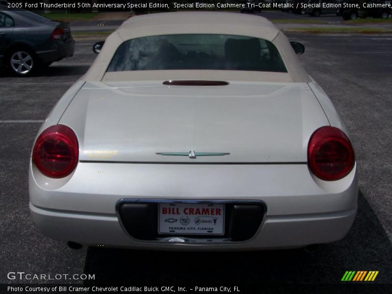 Special Edition Cashmere Tri-Coat Metallic / Special Edition Stone, Cashmere, Soft Gold 2005 Ford Thunderbird 50th Anniversary Special Edition