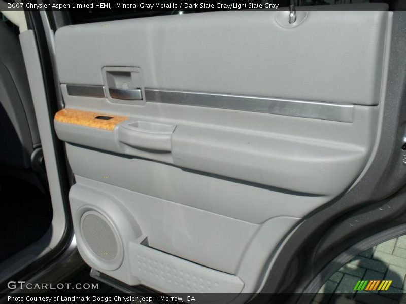 Mineral Gray Metallic / Dark Slate Gray/Light Slate Gray 2007 Chrysler Aspen Limited HEMI