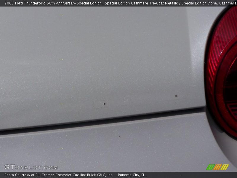 Special Edition Cashmere Tri-Coat Metallic / Special Edition Stone, Cashmere, Soft Gold 2005 Ford Thunderbird 50th Anniversary Special Edition