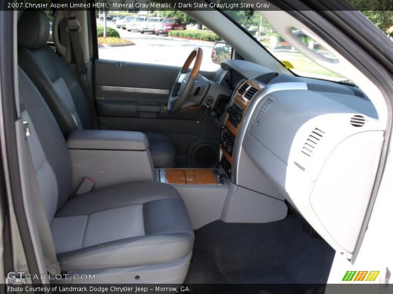 Mineral Gray Metallic / Dark Slate Gray/Light Slate Gray 2007 Chrysler Aspen Limited HEMI