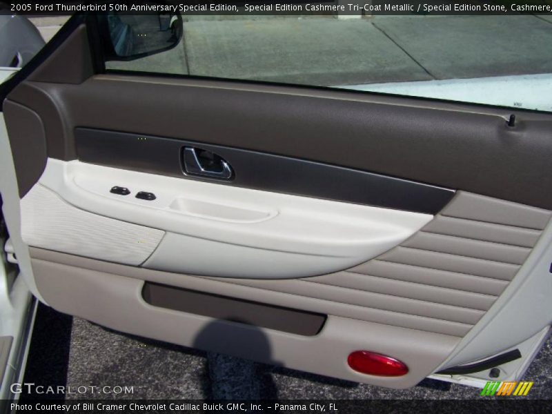 Special Edition Cashmere Tri-Coat Metallic / Special Edition Stone, Cashmere, Soft Gold 2005 Ford Thunderbird 50th Anniversary Special Edition