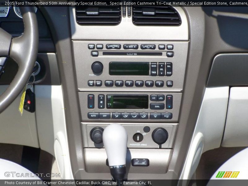 Special Edition Cashmere Tri-Coat Metallic / Special Edition Stone, Cashmere, Soft Gold 2005 Ford Thunderbird 50th Anniversary Special Edition