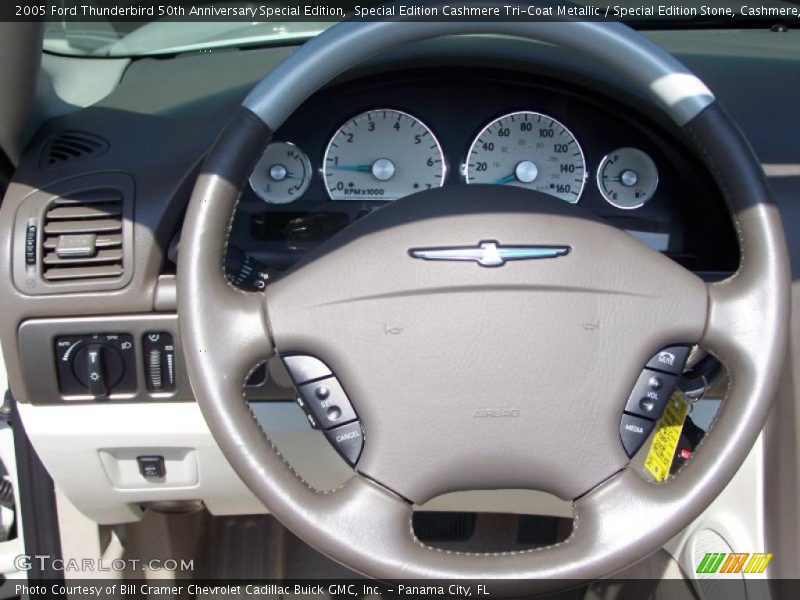 Special Edition Cashmere Tri-Coat Metallic / Special Edition Stone, Cashmere, Soft Gold 2005 Ford Thunderbird 50th Anniversary Special Edition