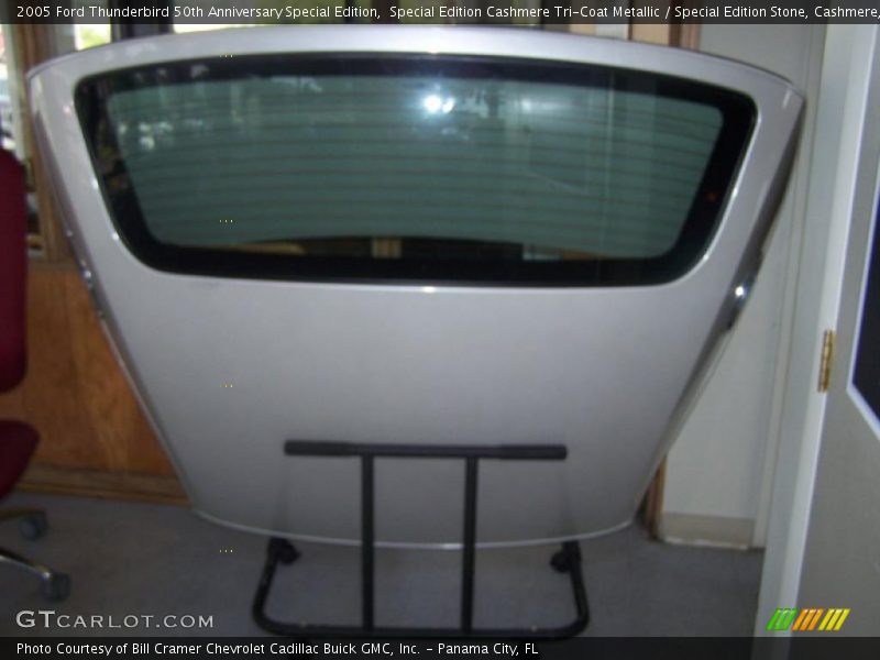 Special Edition Cashmere Tri-Coat Metallic / Special Edition Stone, Cashmere, Soft Gold 2005 Ford Thunderbird 50th Anniversary Special Edition