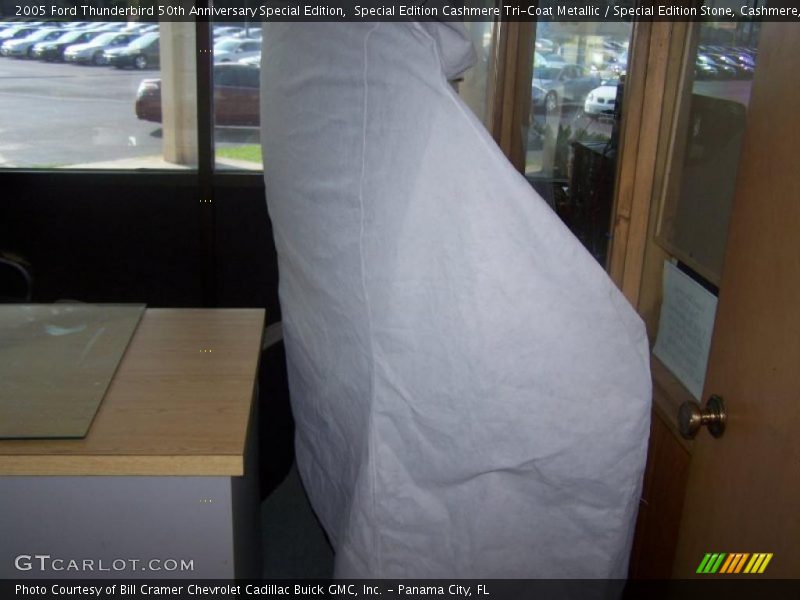 Special Edition Cashmere Tri-Coat Metallic / Special Edition Stone, Cashmere, Soft Gold 2005 Ford Thunderbird 50th Anniversary Special Edition