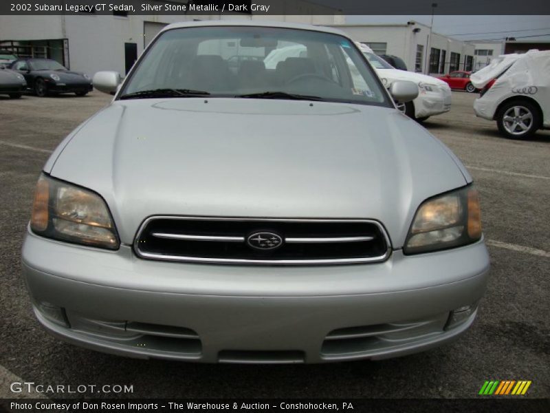 Silver Stone Metallic / Dark Gray 2002 Subaru Legacy GT Sedan