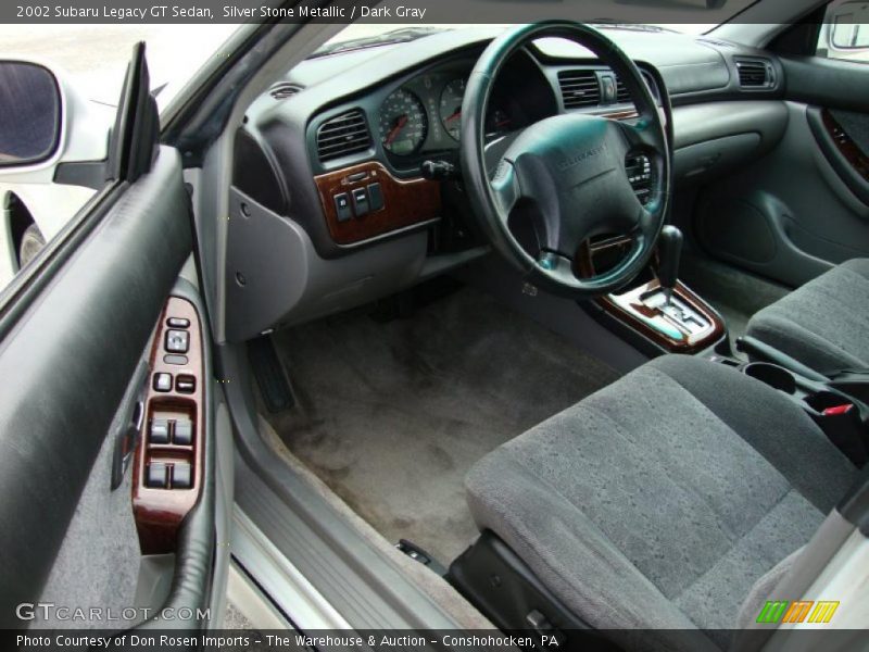 Silver Stone Metallic / Dark Gray 2002 Subaru Legacy GT Sedan