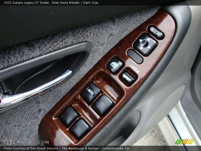 Silver Stone Metallic / Dark Gray 2002 Subaru Legacy GT Sedan