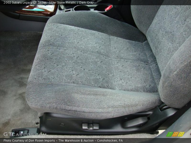 Silver Stone Metallic / Dark Gray 2002 Subaru Legacy GT Sedan