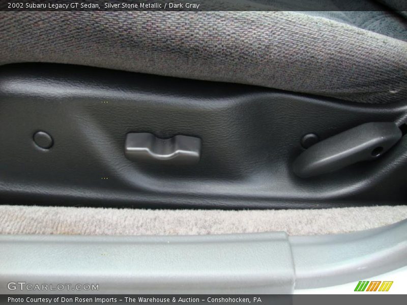 Silver Stone Metallic / Dark Gray 2002 Subaru Legacy GT Sedan