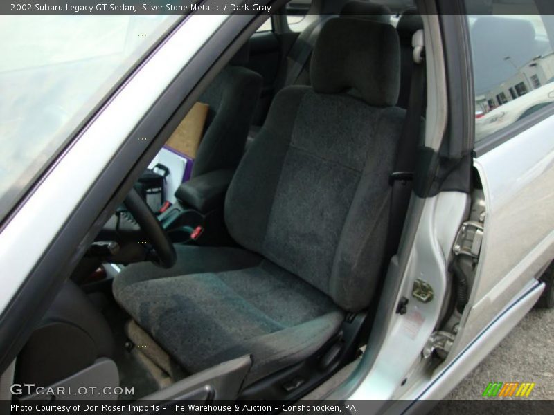 Silver Stone Metallic / Dark Gray 2002 Subaru Legacy GT Sedan