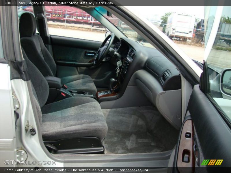 Silver Stone Metallic / Dark Gray 2002 Subaru Legacy GT Sedan