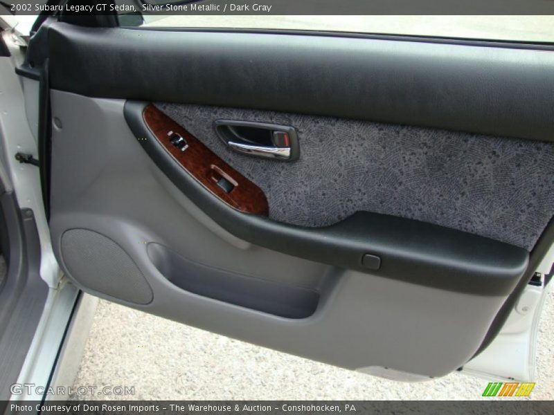 Silver Stone Metallic / Dark Gray 2002 Subaru Legacy GT Sedan