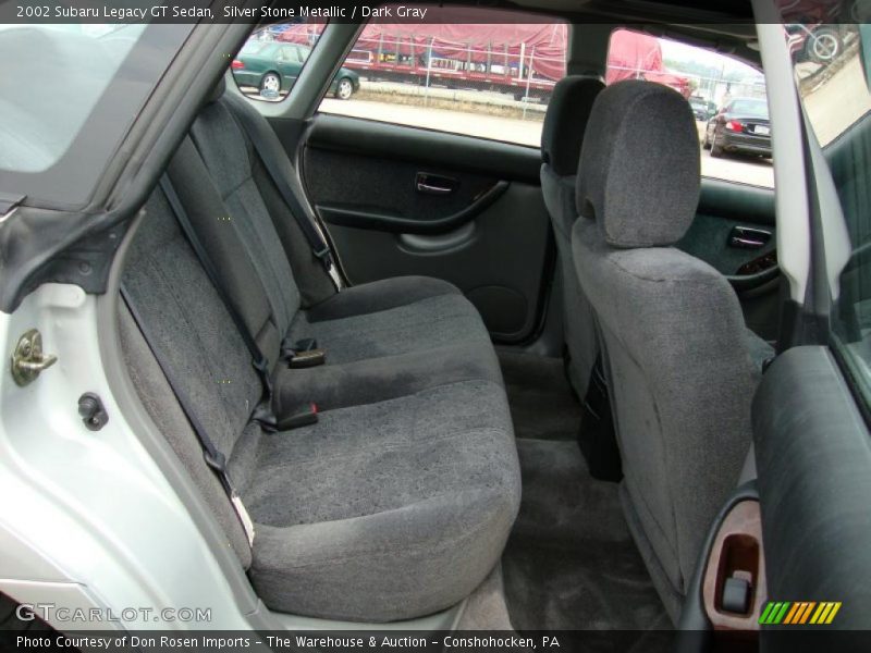Silver Stone Metallic / Dark Gray 2002 Subaru Legacy GT Sedan