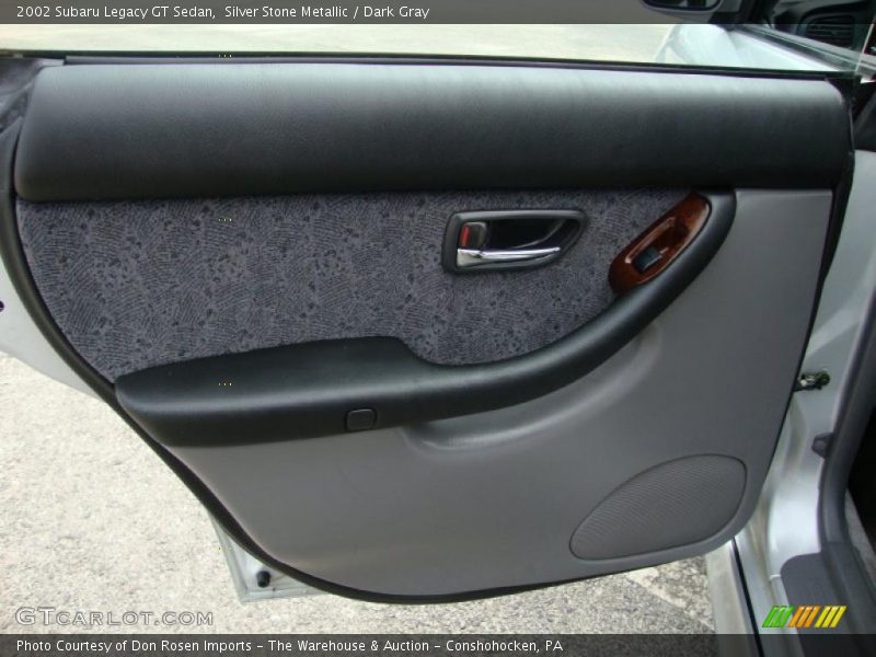 Silver Stone Metallic / Dark Gray 2002 Subaru Legacy GT Sedan