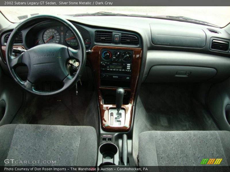Silver Stone Metallic / Dark Gray 2002 Subaru Legacy GT Sedan