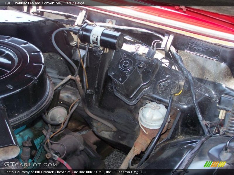 Red / Beige 1963 Pontiac LeMans Convertible