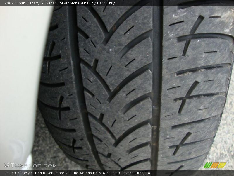 Silver Stone Metallic / Dark Gray 2002 Subaru Legacy GT Sedan