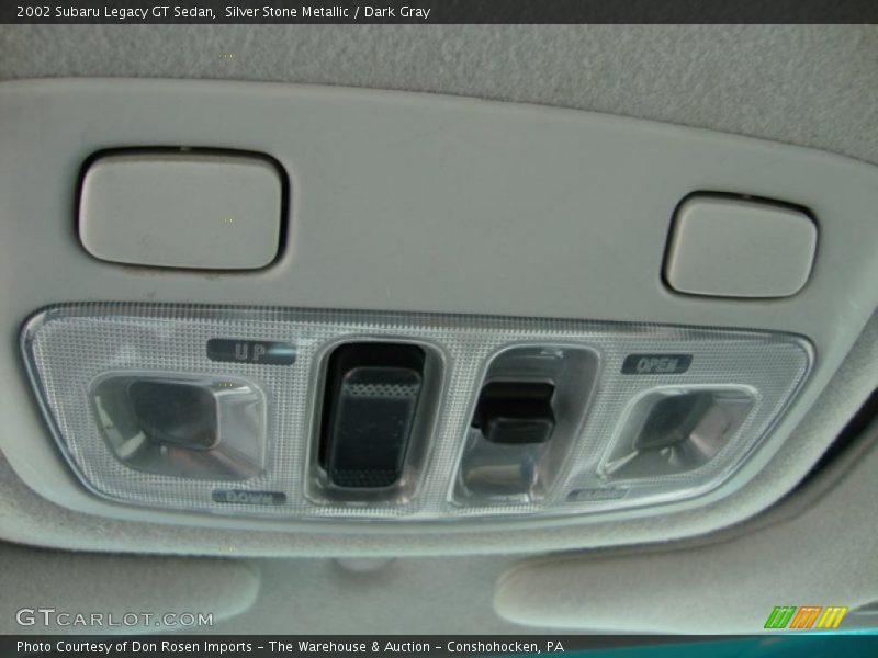 Silver Stone Metallic / Dark Gray 2002 Subaru Legacy GT Sedan