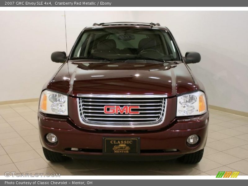 Cranberry Red Metallic / Ebony 2007 GMC Envoy SLE 4x4