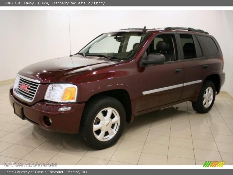 Cranberry Red Metallic / Ebony 2007 GMC Envoy SLE 4x4