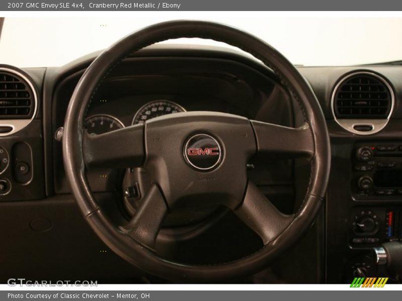 Cranberry Red Metallic / Ebony 2007 GMC Envoy SLE 4x4