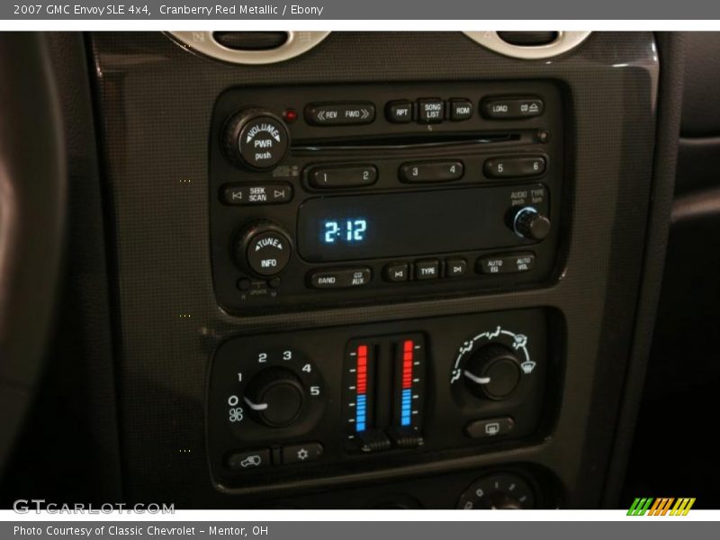 Cranberry Red Metallic / Ebony 2007 GMC Envoy SLE 4x4
