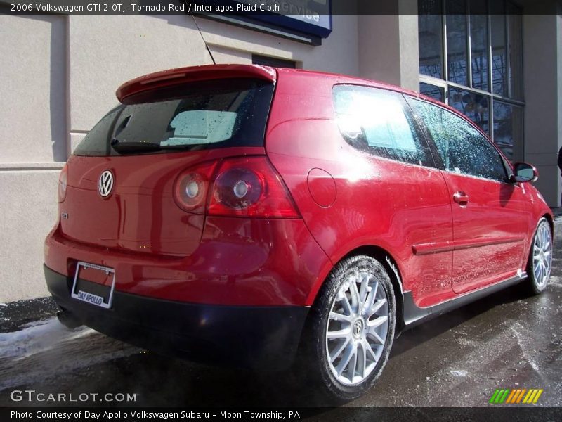 Tornado Red / Interlagos Plaid Cloth 2006 Volkswagen GTI 2.0T