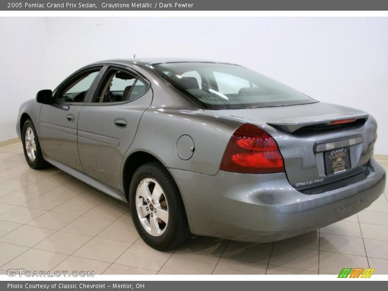 Graystone Metallic / Dark Pewter 2005 Pontiac Grand Prix Sedan