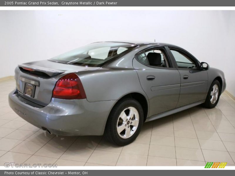 Graystone Metallic / Dark Pewter 2005 Pontiac Grand Prix Sedan
