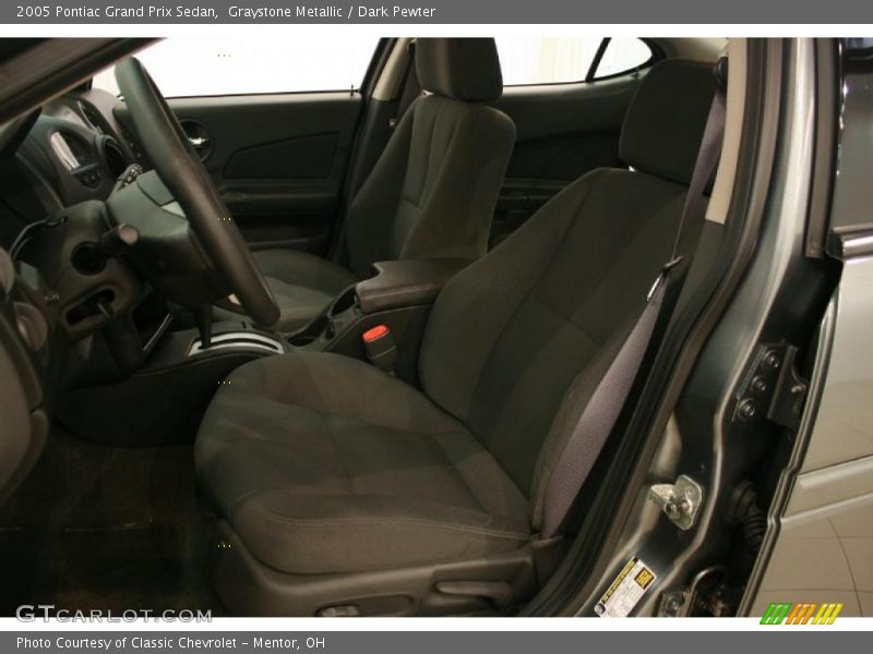 Graystone Metallic / Dark Pewter 2005 Pontiac Grand Prix Sedan